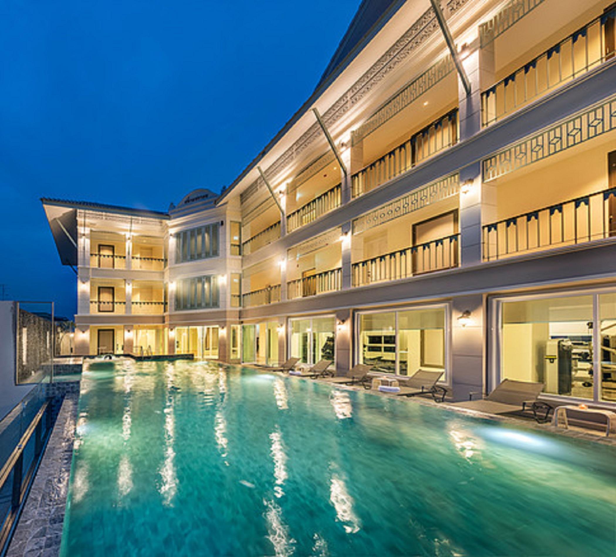 Siam Tharadol Hotell Bangkok Exteriör bild