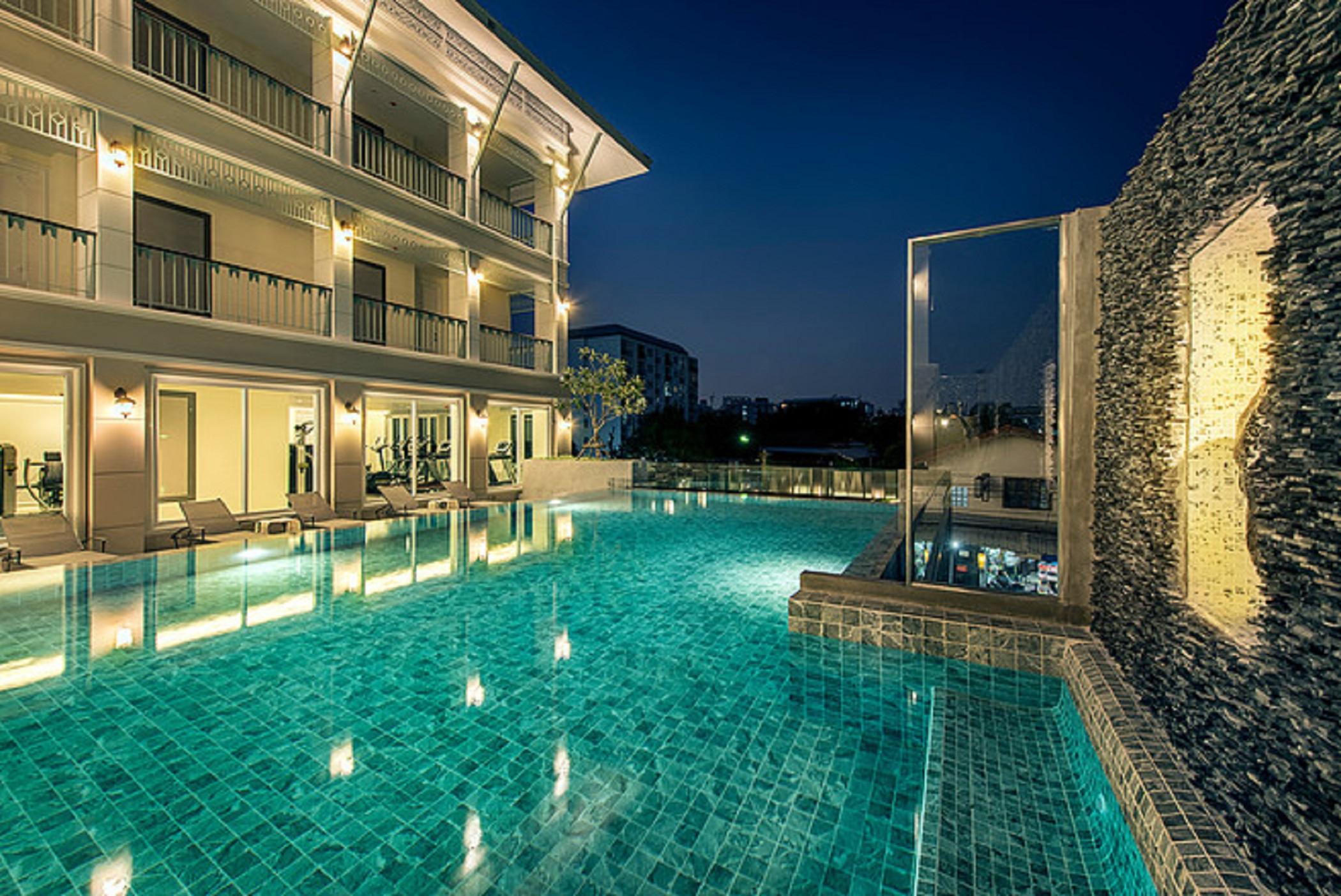 Siam Tharadol Hotell Bangkok Exteriör bild