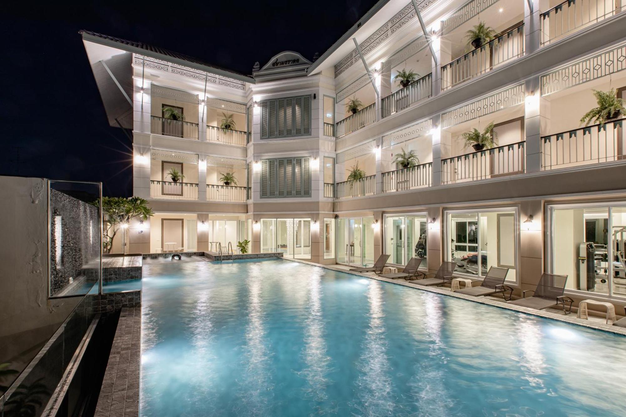 Siam Tharadol Hotell Bangkok Exteriör bild